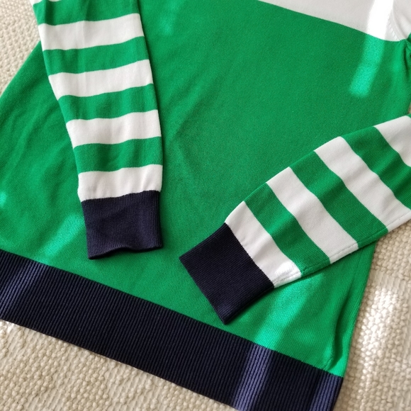 MICHAEL MICHAEL KORS Preppy Boatneck Sweater -M - Picture 7 of 12